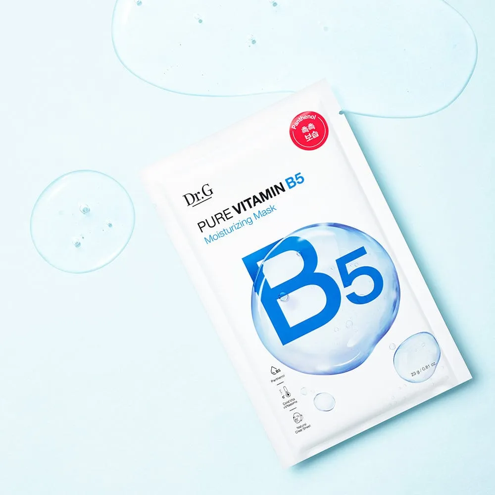 DR.G PURE VITAMINB5 MOISTURIZING MASK SET (5P)