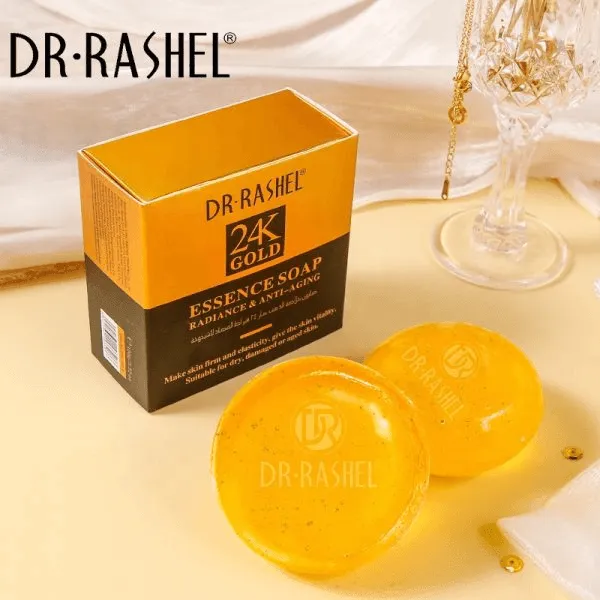 Dr.Rashel 24k Gold Radiance & Anti-Aging Soap - 100g
