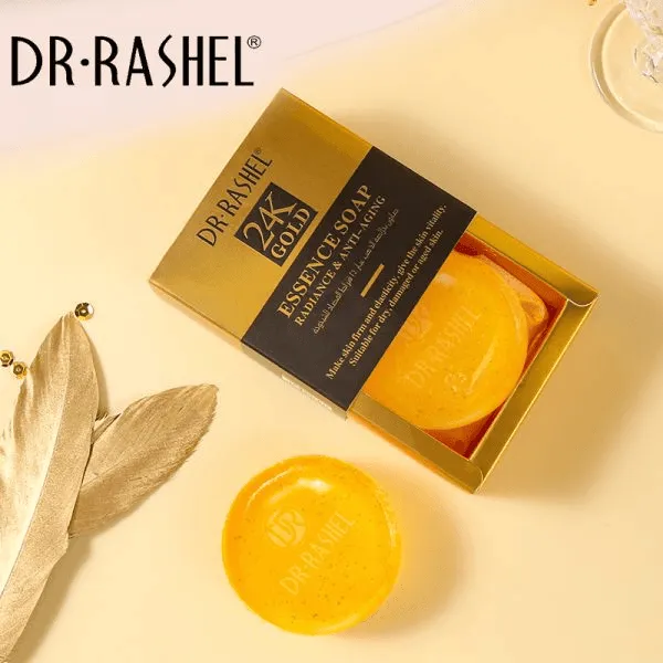 Dr.Rashel 24k Gold Radiance & Anti-Aging Soap - 100g