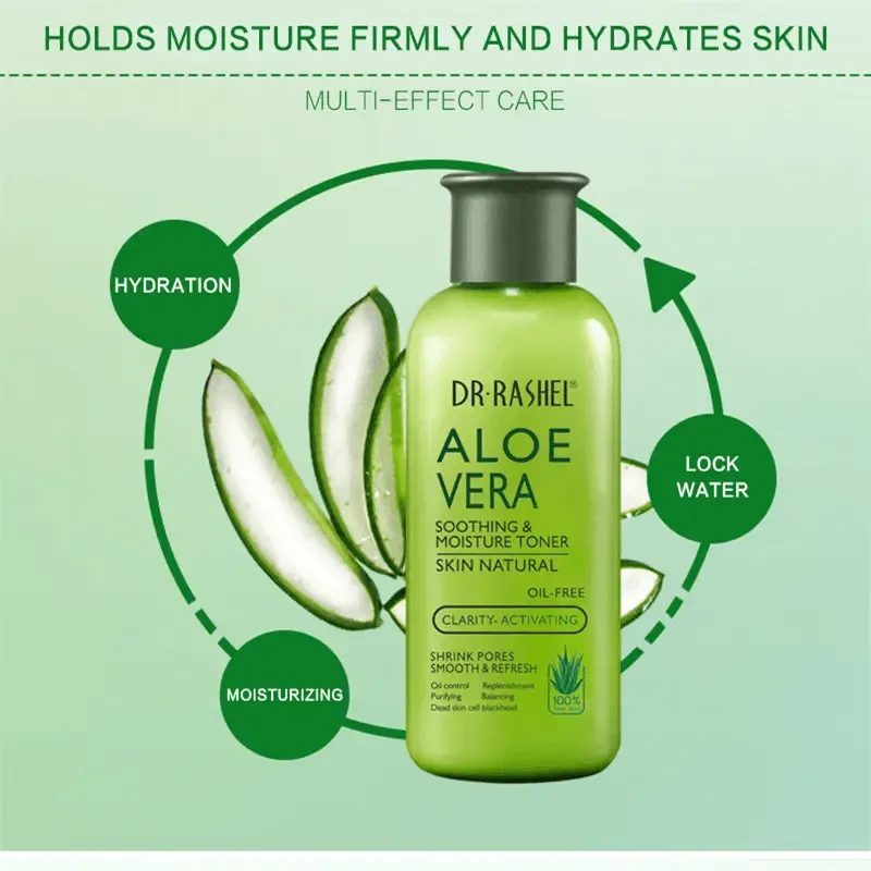 Dr.Rashel Aloe Vera Soothing & Moisture Toner - 200ml