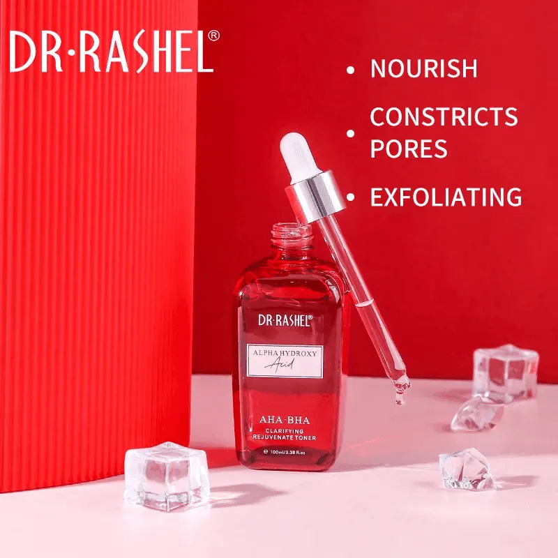 Dr.Rashel Alpha Hydroxy Acid AHA-BHA Clarifying Rejuvenate Toner - 100ml
