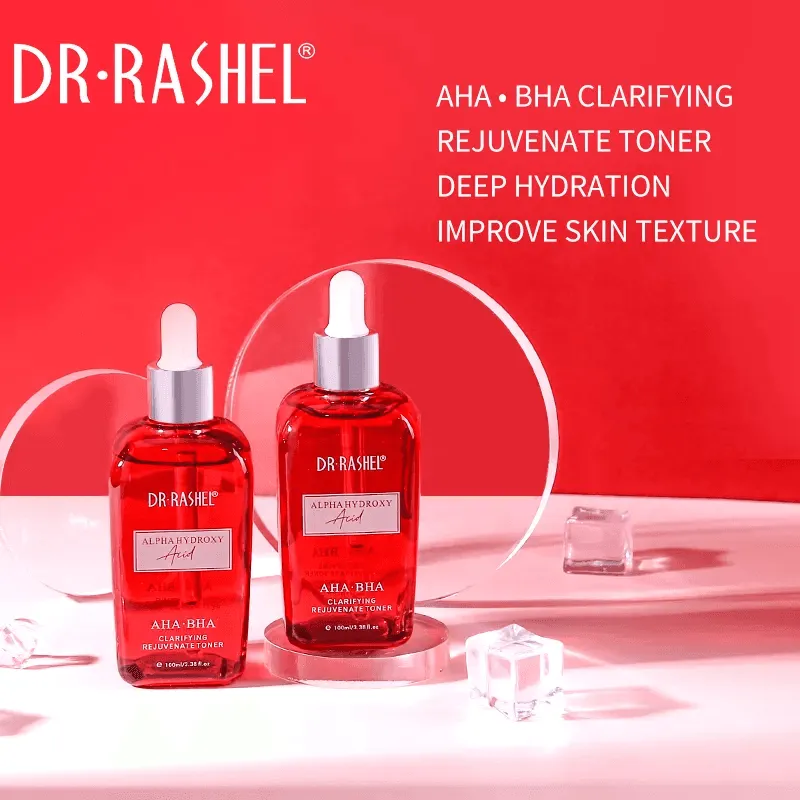 Dr.Rashel Alpha Hydroxy Acid AHA-BHA Clarifying Rejuvenate Toner - 100ml
