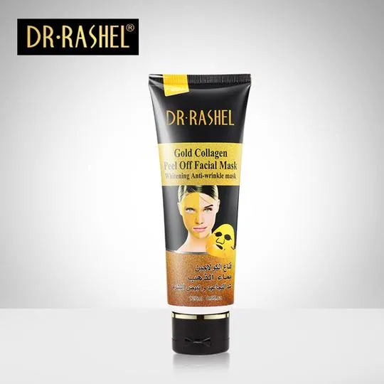 DR.RASHEL Gold Collagen Peel Off Anti-Wrinkle mask Deep Clean Acne Gold face Mask 120 ml DRL-938