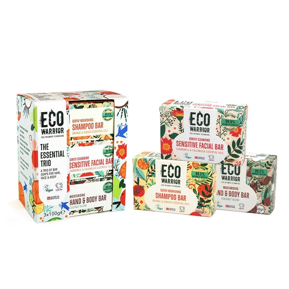 Eco Warrior Essential Trio Gift Pack 3 x 100g