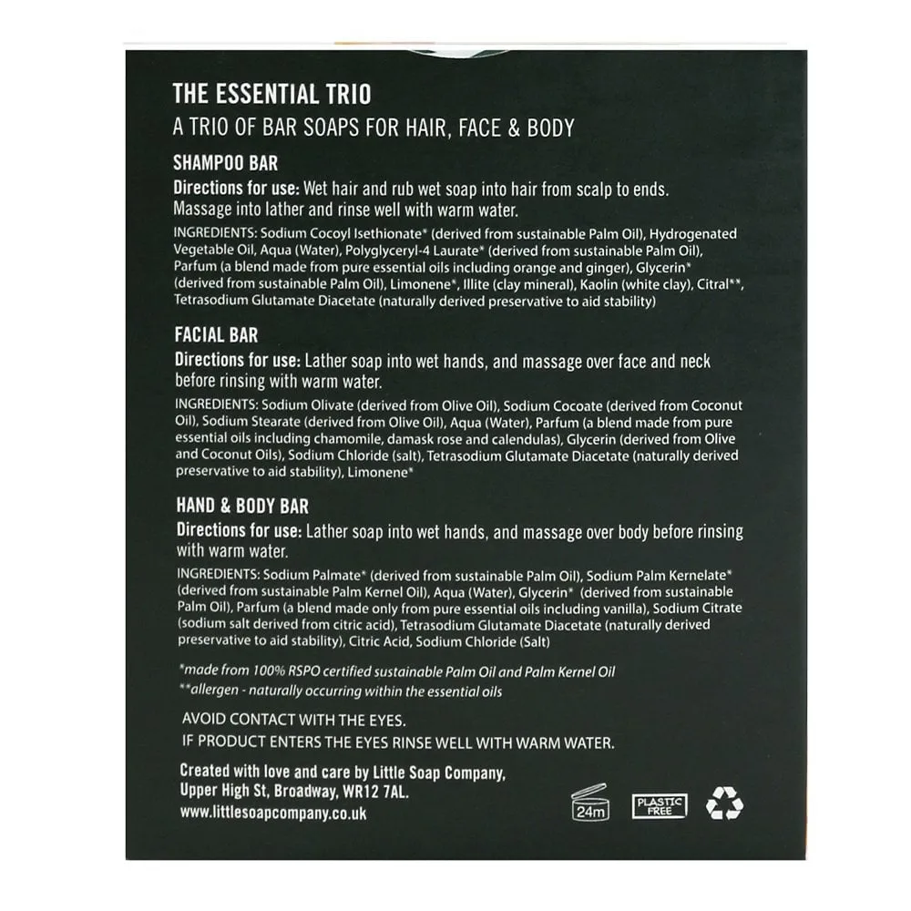 Eco Warrior Essential Trio Gift Pack 3 x 100g