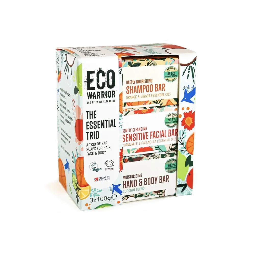 Eco Warrior Essential Trio Gift Pack 3 x 100g