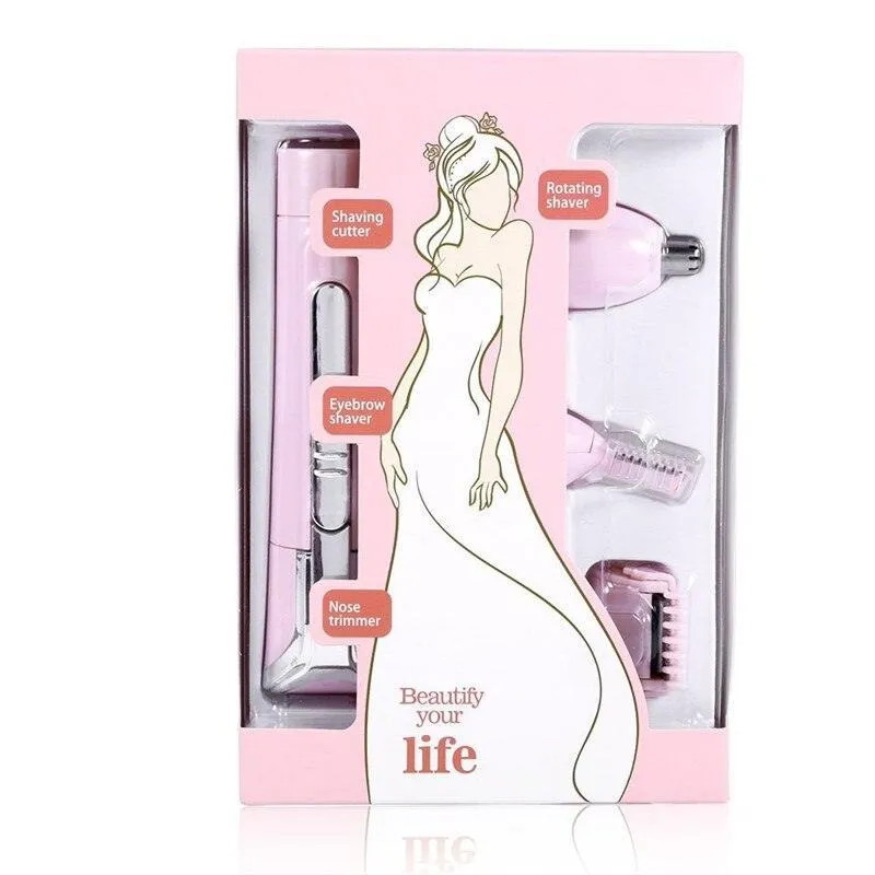 Electric Mini Facial Painless Hair Trimmer Multifunction Hair Removal