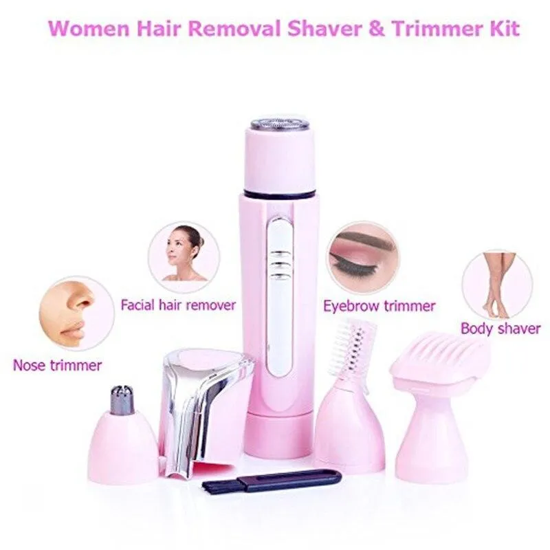 Electric Mini Facial Painless Hair Trimmer Multifunction Hair Removal