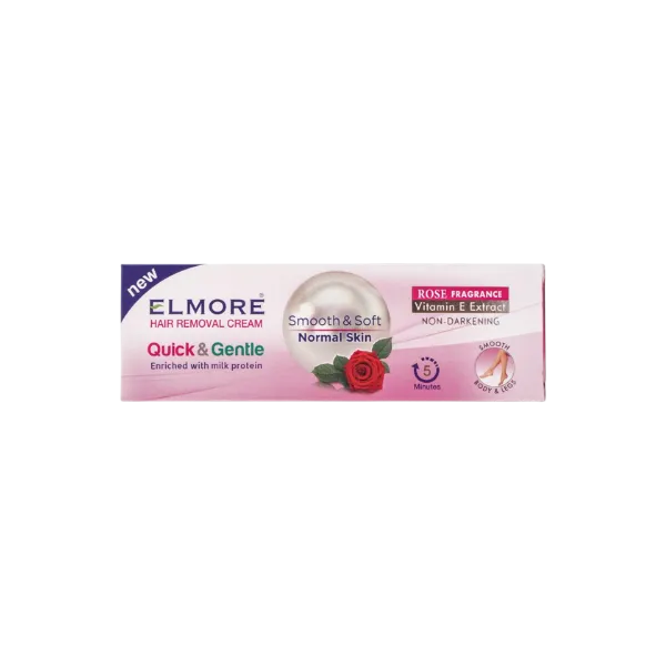 Elmore Hair Removal Cream Rose Fragrance 50g
