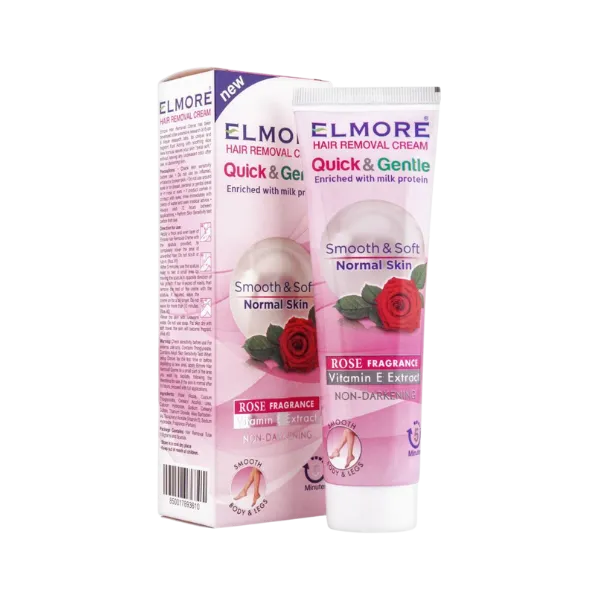 Elmore Hair Removal Cream Rose Fragrance 50g