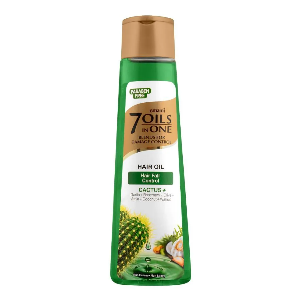 EMAMI 7IN1 HAIR OIL HAIR FALL CACTUS 200ML