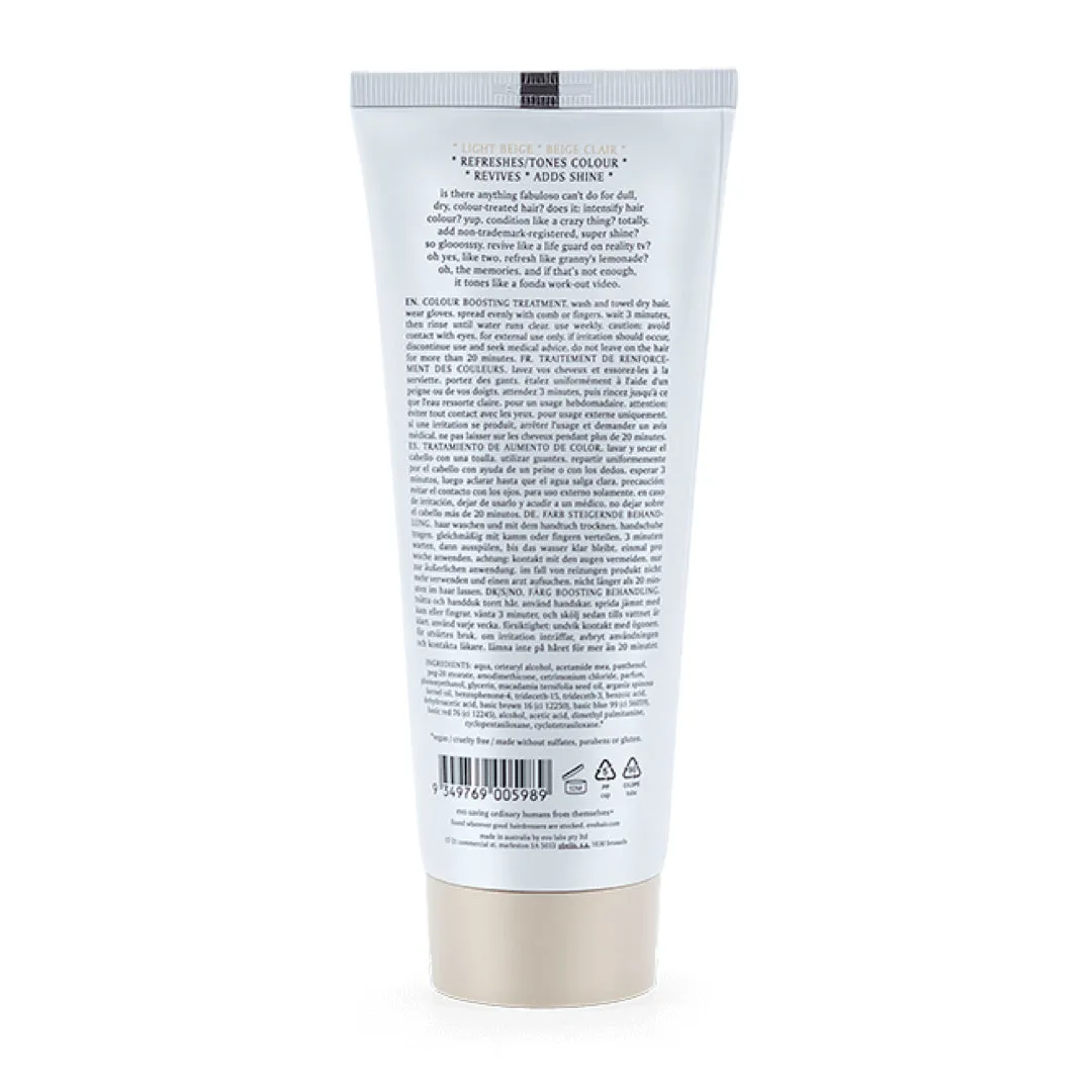 EVO Fabuloso LIGHT BEIGE Colour Boosting Treatment 220ml