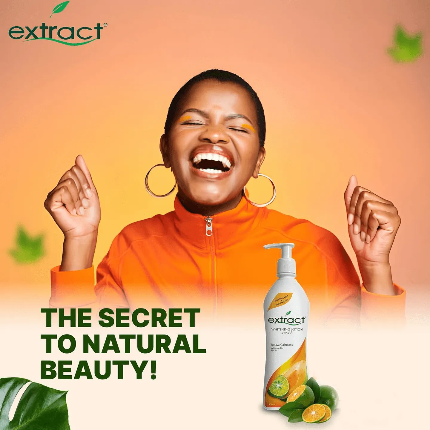 Extract Whitening Lotion Papaya Calamansi - 350ml