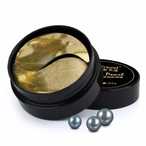 Eye Care 60 Pcs  Pearl Gold Collagen Eye Mask Sleep Mask Dark Circles Mask Moisturizer