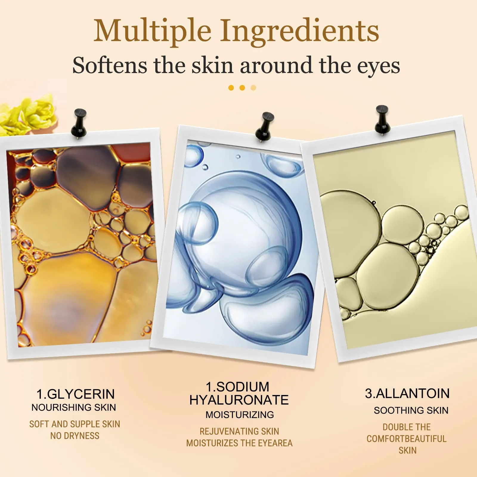 Eye Mask, Under Eye Patches 30 Pairs- Dark Circles, Puffy Eyes Treatments–Reduce Wrinkles and Fine Lines, Hydrating and Anti-Wrinkle Effect Under-Eye Patches with Hyaluronic Acid and Collagen (Osmanthus Fragrans)