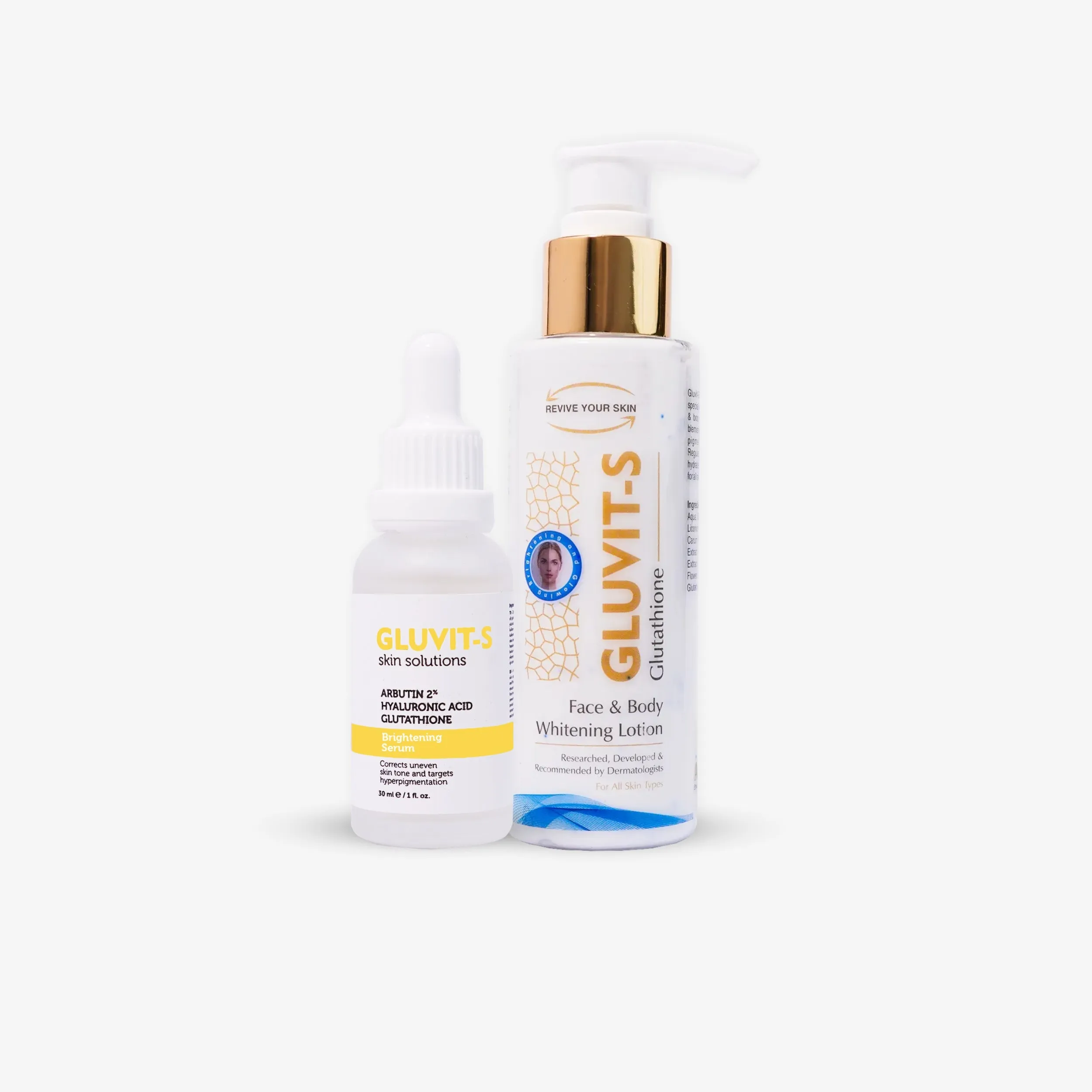 Face & Body Whitening Solution Kit