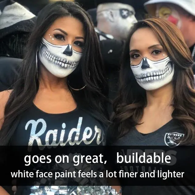 Face Body Paint Stick, High Pigmented Non-Toxic Oil Based Face Makeup Body Paint Stick for Halloween Costume Cosplay Parties SFX Makeup Special Effects (Black)