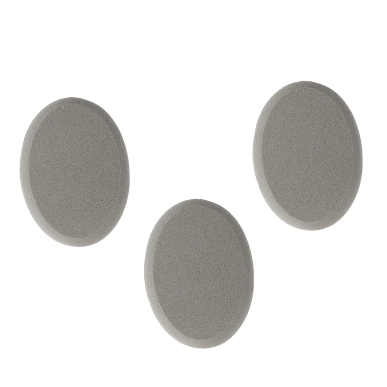 Facial Powder Puff Blending Sponge for Makeup Oval Edged Makeup Puff Washable
