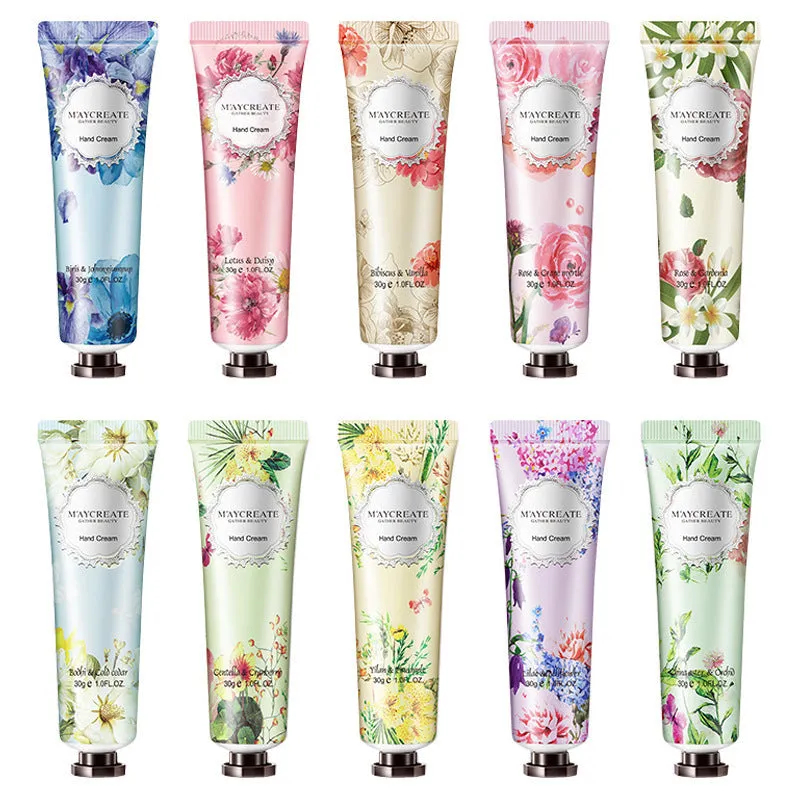 Floral Fragrance 30g Moisturizing Hand Cream Cosmetics