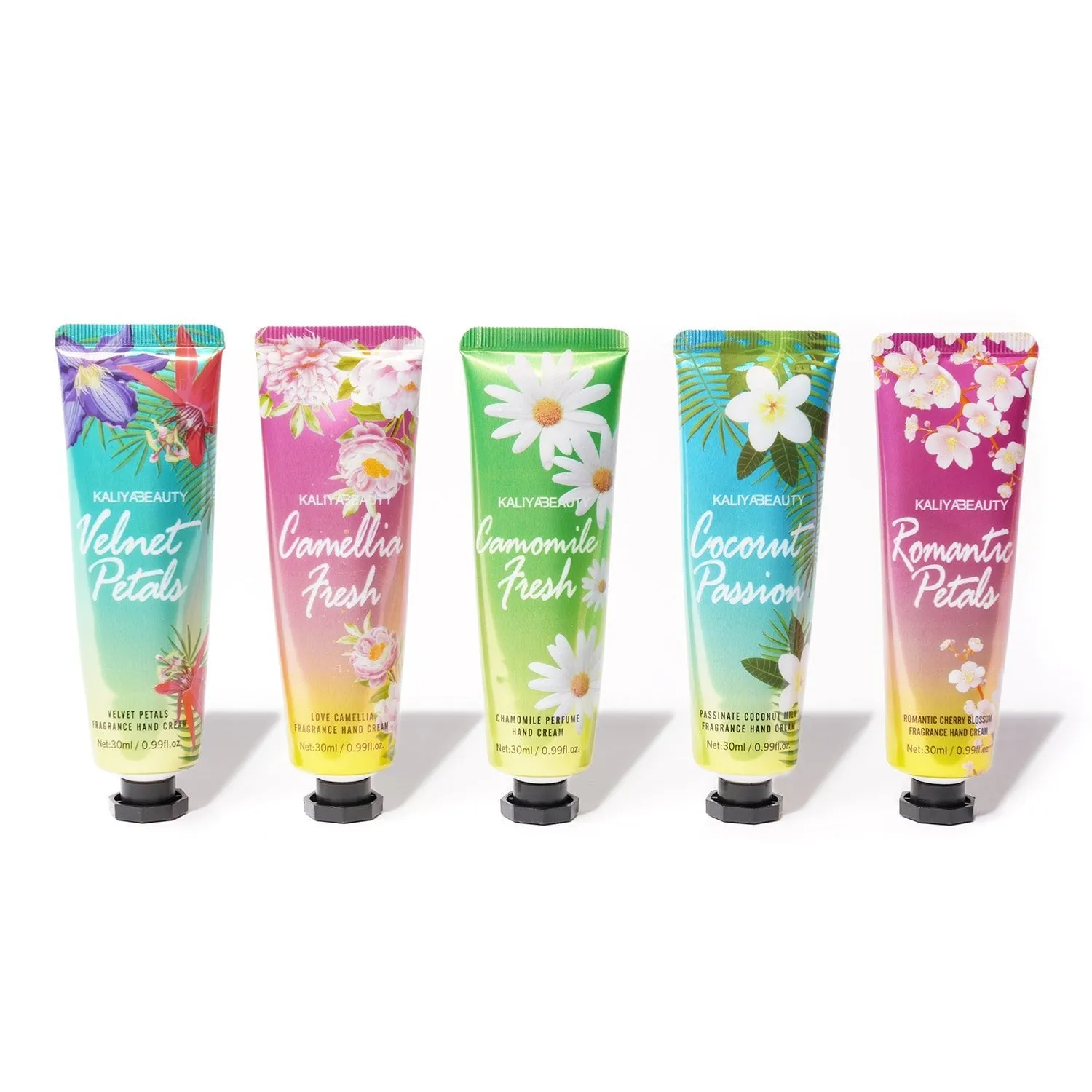 Flower Scent Soft Moisture Hand Cream 5pcs