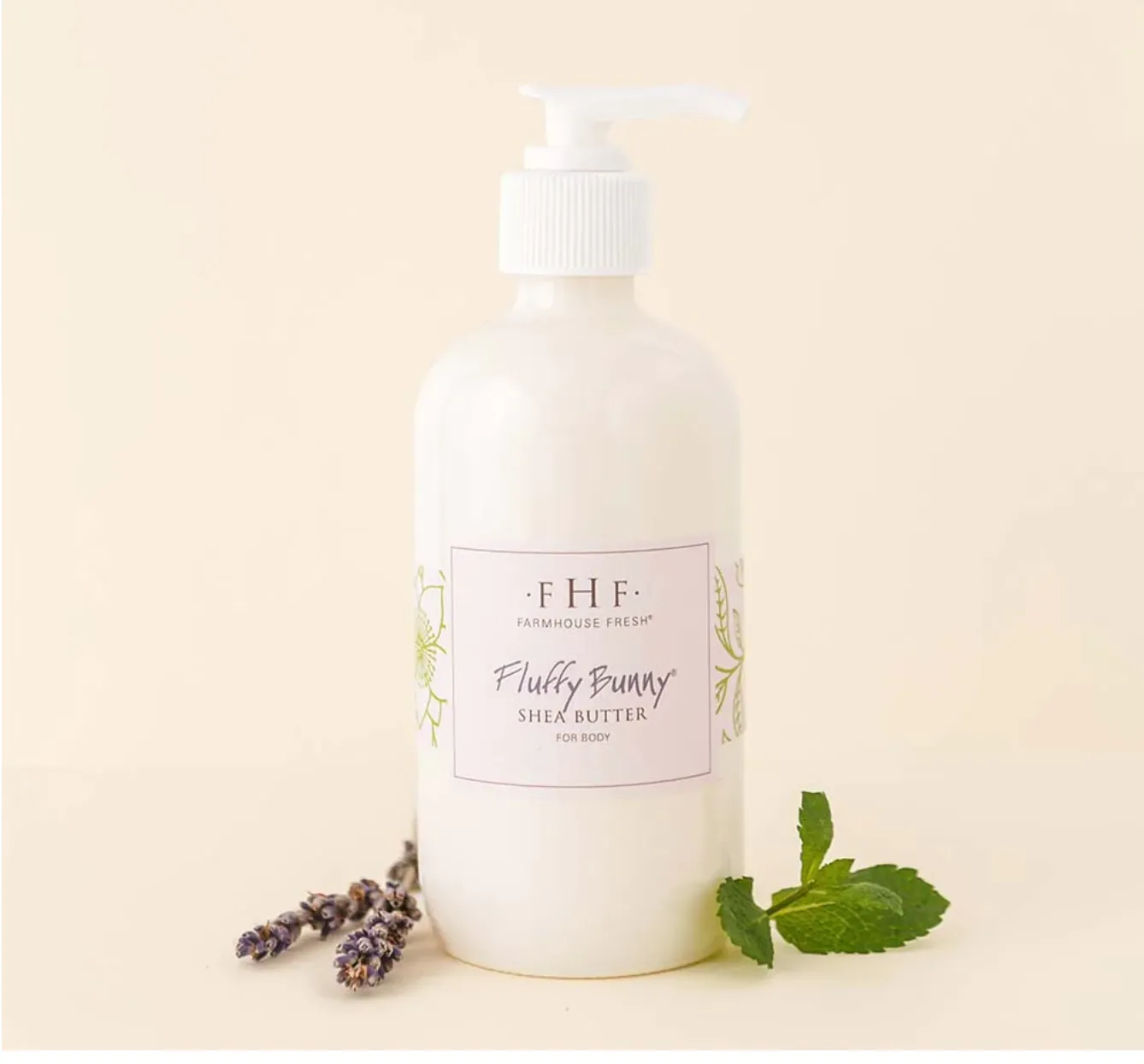 Fluffy Bunny Shea Butter Cream Pump- 8 oz