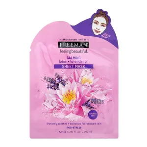 Freeman Calming Lotus   Lavender Oil Sheet Mask