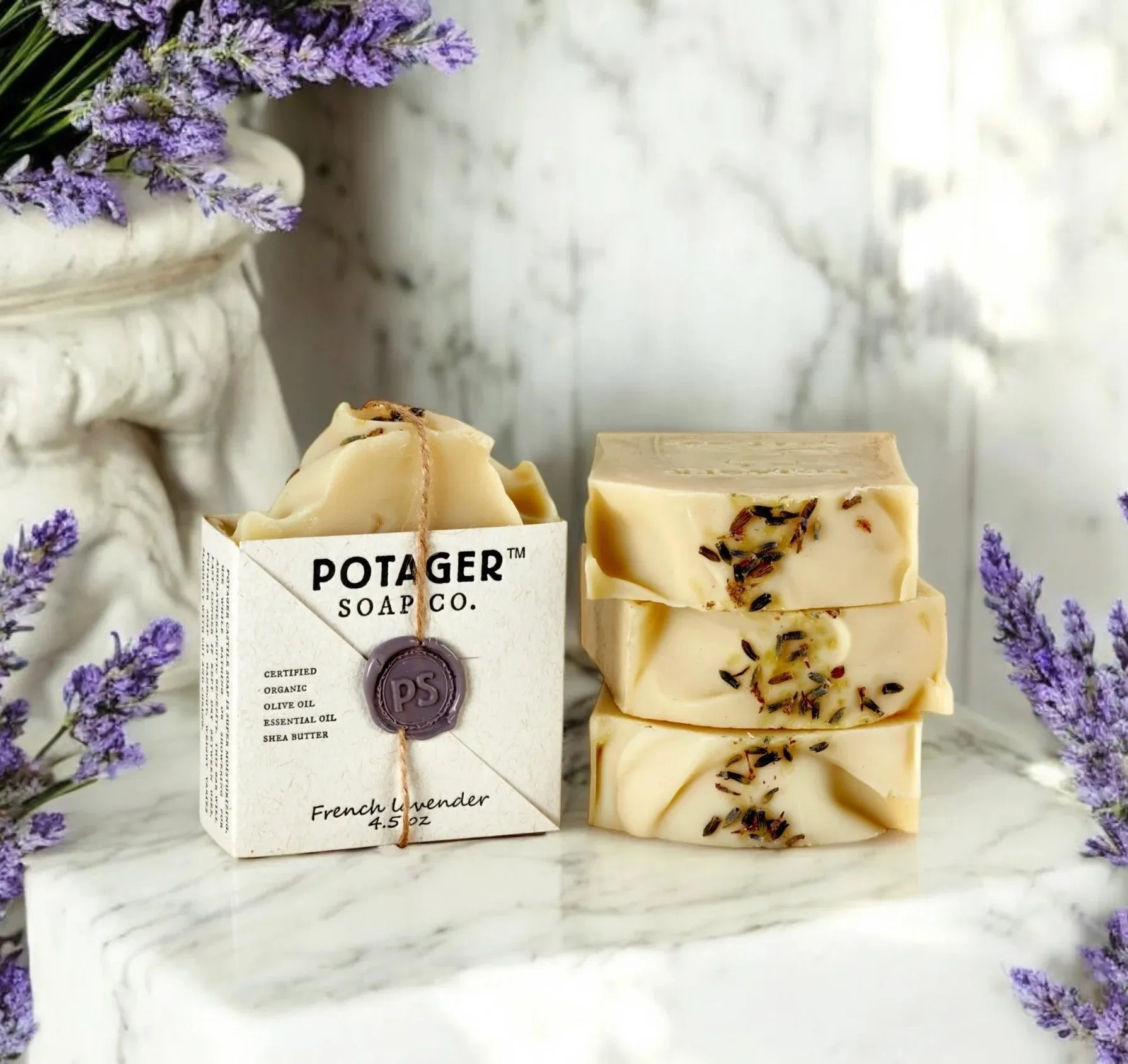 FRENCH LAVENDER ORGANIC SOAP