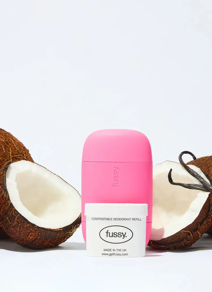 Fussy Coconut Milk Natural Deodorant Starter Pack