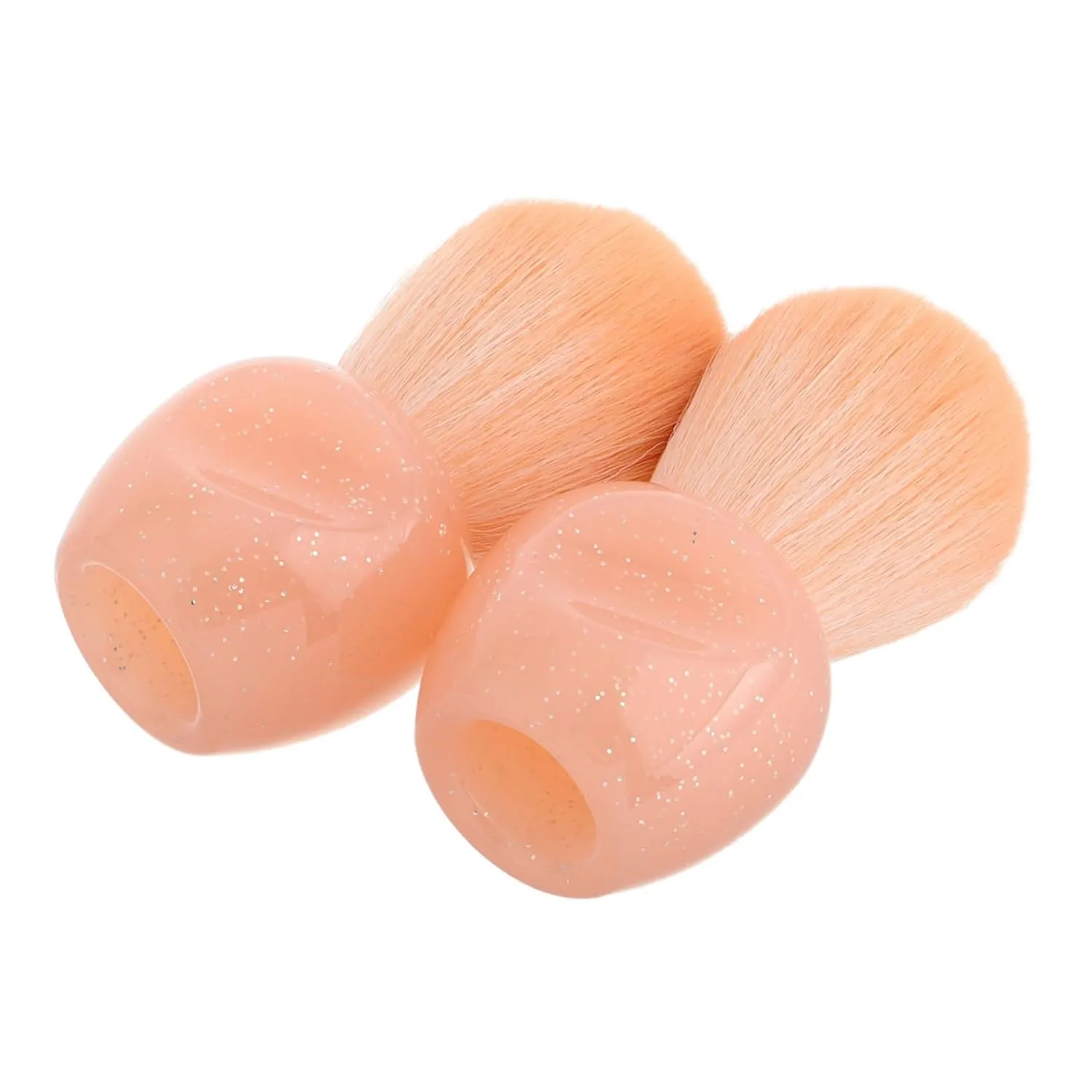 Gatuida 2Pcs Mini Makeup Brush Soft Powder Blush Brush Nail Dust Cleaning Brush for Smooth Application Ergonomic Handle for Travel Ups Nail Art Tool