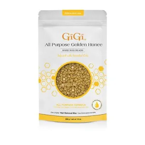 GiGi All Purpose Golden Honee Hard Wax Beads 14 oz
