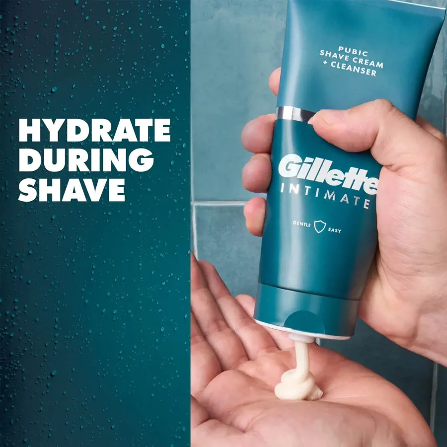 Gillette Intimate Shave Cream & Cleanser 177ml