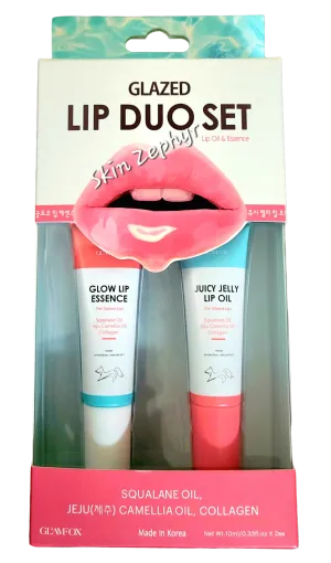 Glamfox Glazed Lip Duo Set