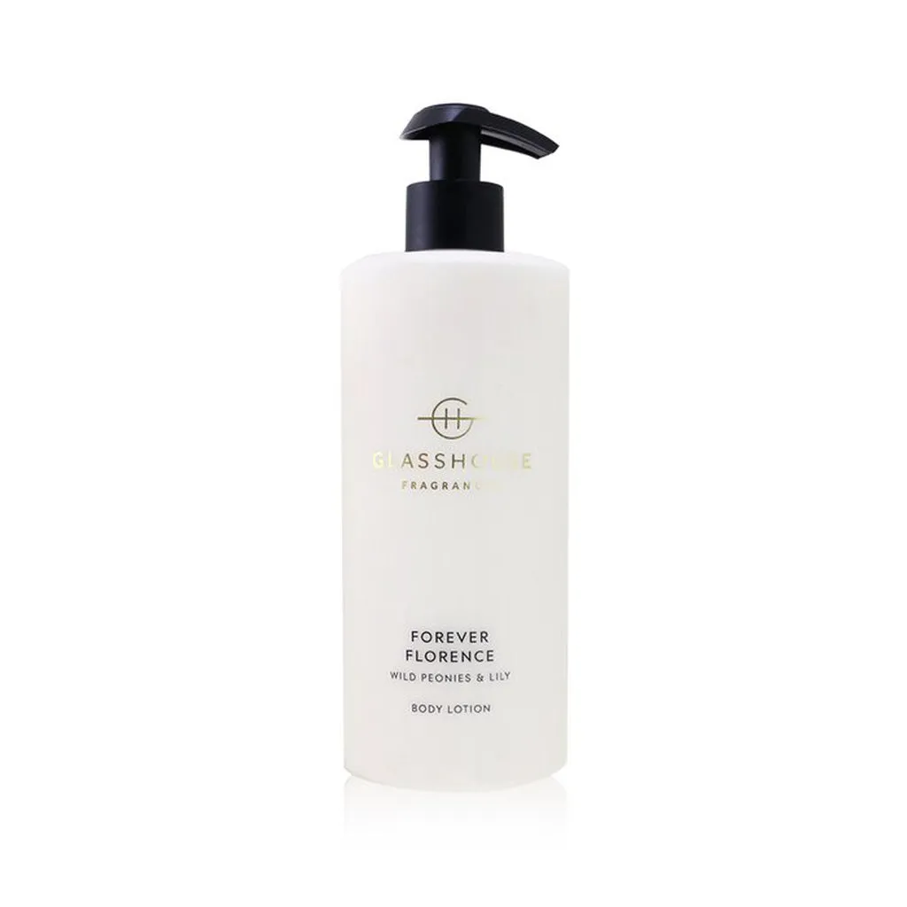 GLASSHOUSE - Body Lotion - Forever Florence (Wild Peonies & Lily)