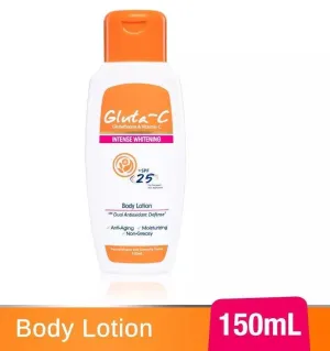 Gluta-C Intense Whitening Body Lotion with SPF 25 - 150ml