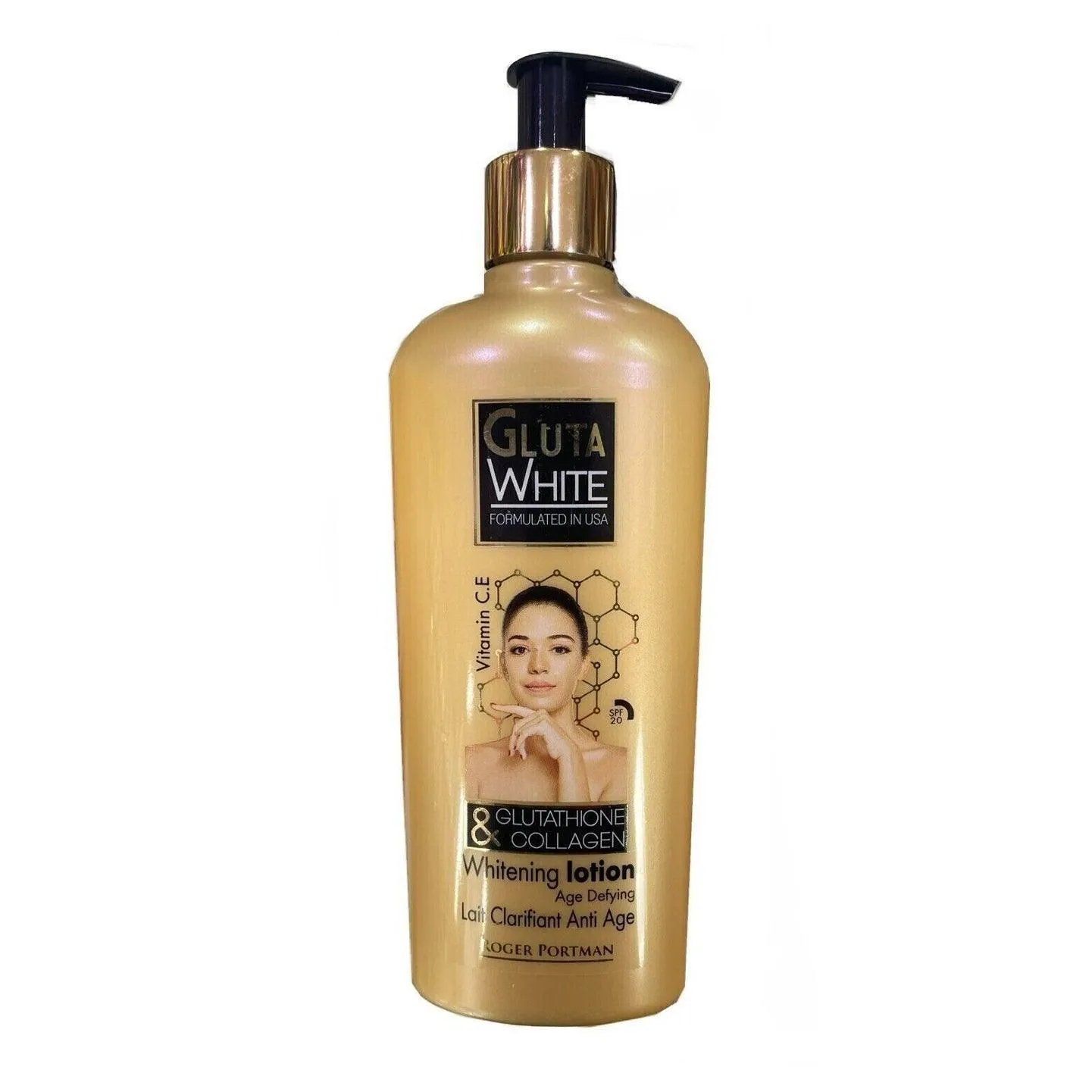 Gluta White Glutathione & Collagen Whitening Body Lotion - 250ml