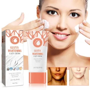 Gluta Whitening Lazy Cream Long Term Makeup - 30g