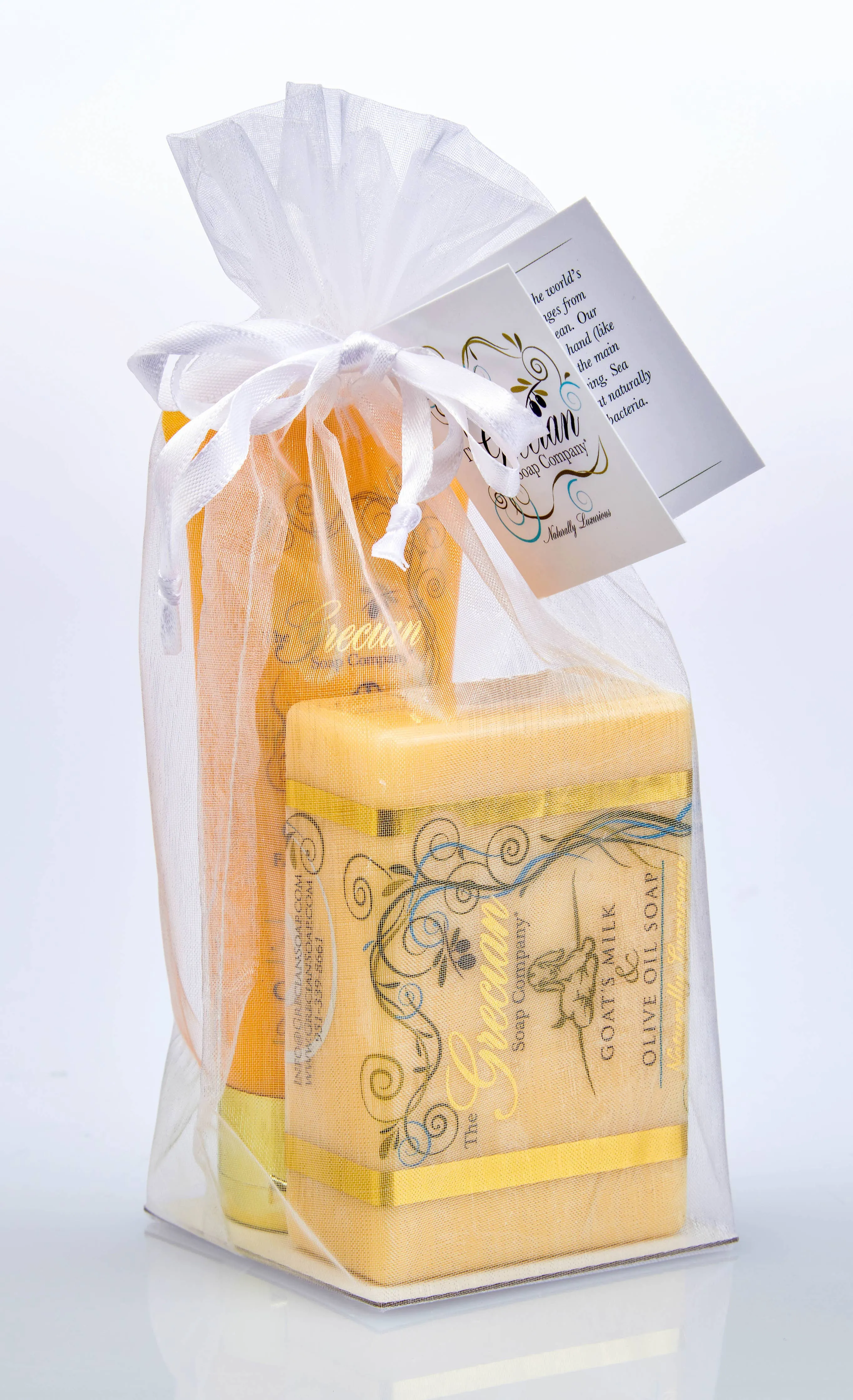 Goat Milk Relaxation Organic Soap and Lotion Gift Set: Island Citrus
