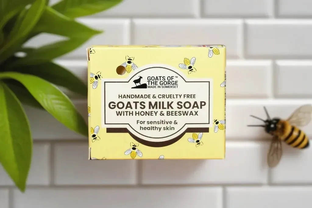 Goats Milk Soap with Honey - Handmade and Cruelty Free