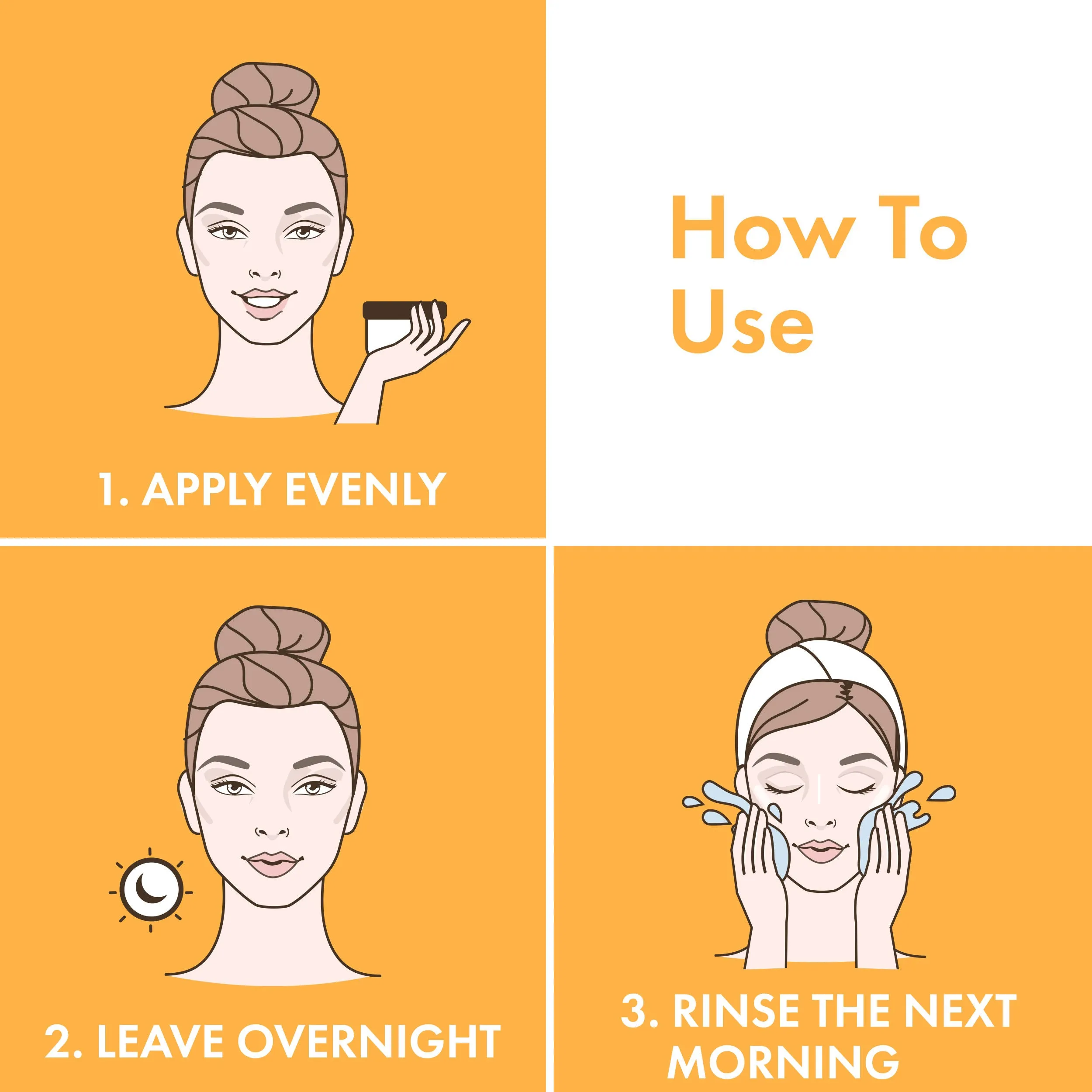 Good Vibes Vitamin C Glow Sleeping Mask | Purifying, Skin Radiance | No Parabens, No Sulphates, No Mineral Oil, No Animal Testing (50 gm)
