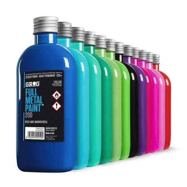 Grog Full Metal Paint Refill 200ml