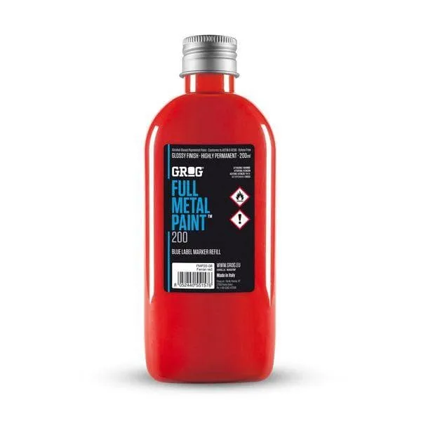 Grog Full Metal Paint Refill 200ml