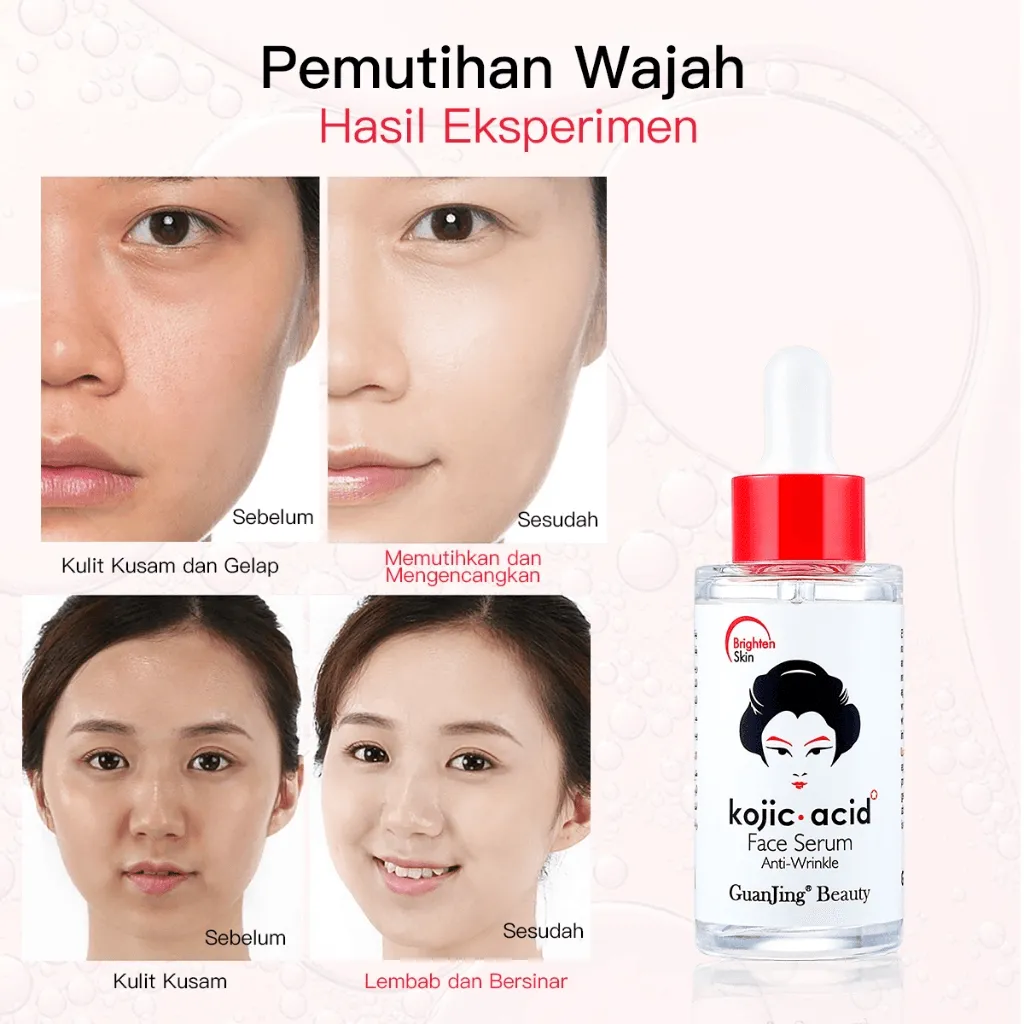 Guanjing Beauty Kojic Acid Anti-Wrinkle Face Serum - 40ml