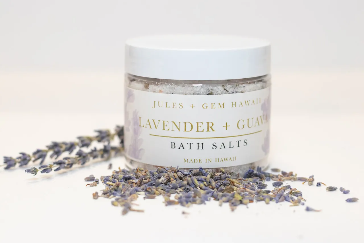 Guava Nectar   Lavendar Bath Salts