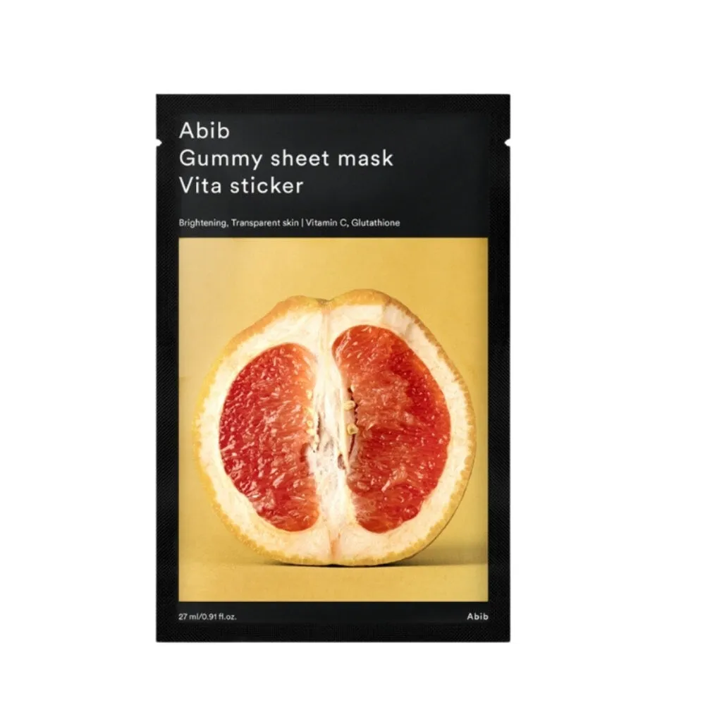 Gummy Sheet Mask Vita Sticker 1pc