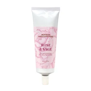 Hand, Nail & Cuticle Cream - Rose & Sage