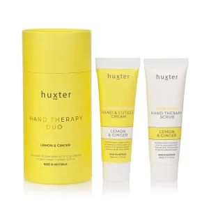 Hand Therapy Duo - Pale Yellow - Lemon & Ginger