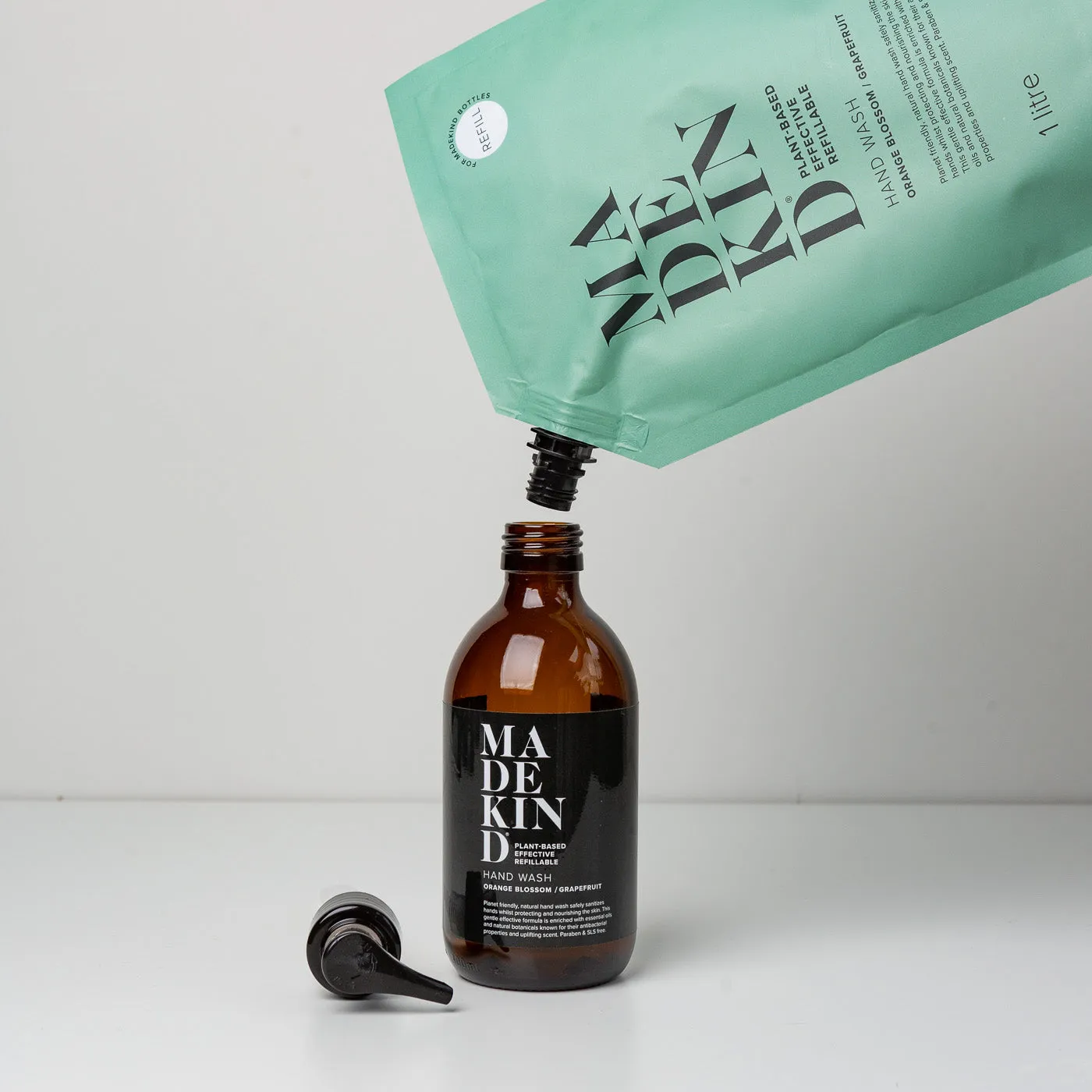 Hand Wash - Orange Blossom & Grapefruit 1 Litre Refill