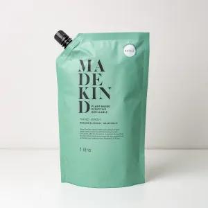 Hand Wash - Orange Blossom & Grapefruit 1 Litre Refill
