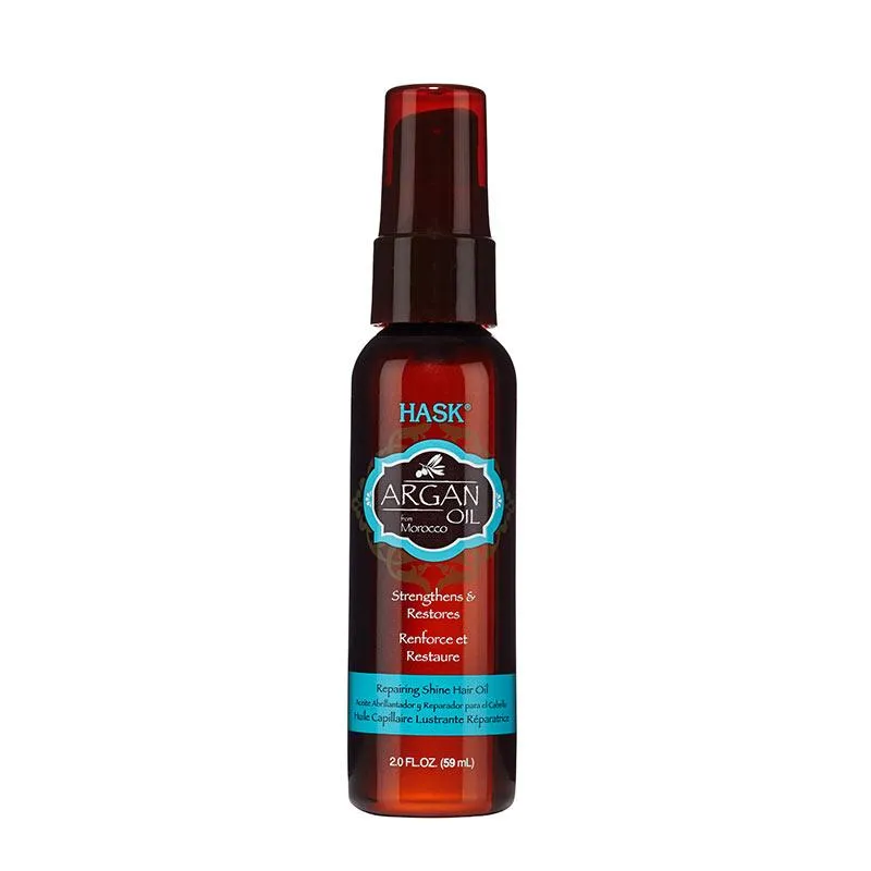 Hask Argan Oil Repairing Shine Hair Oil Travel Size Discontinued
