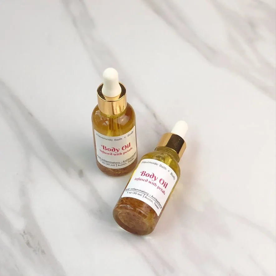 Healing Body Oil with Calendula